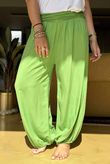 Made in Italy Harem Balloon Pant Classic Plain Apple /9 = ~